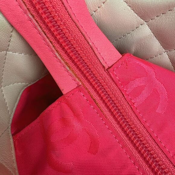 Chanel Cambon Line Medium Tote Bag Coco Mark Handbag Tote Bag Leather White - Picture 12 of 15